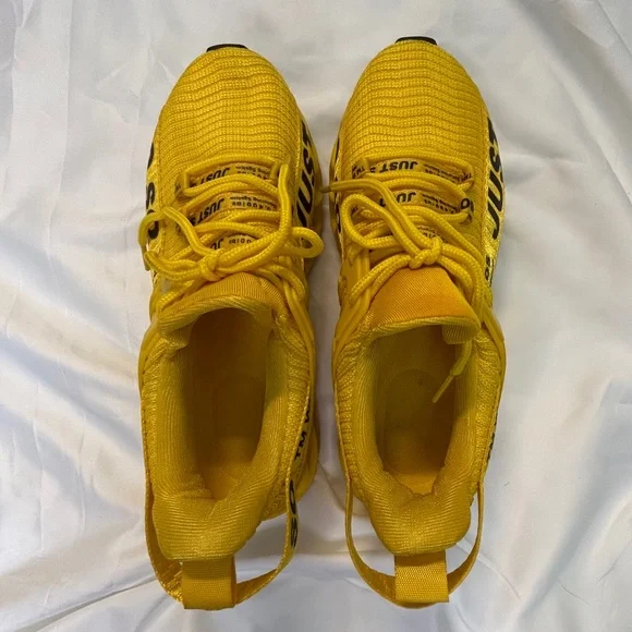 Just So So Women’s Athletic Sneakers Yellow/Black EU 36 Pittsburgh Sports Fans - Picture 9 of 10